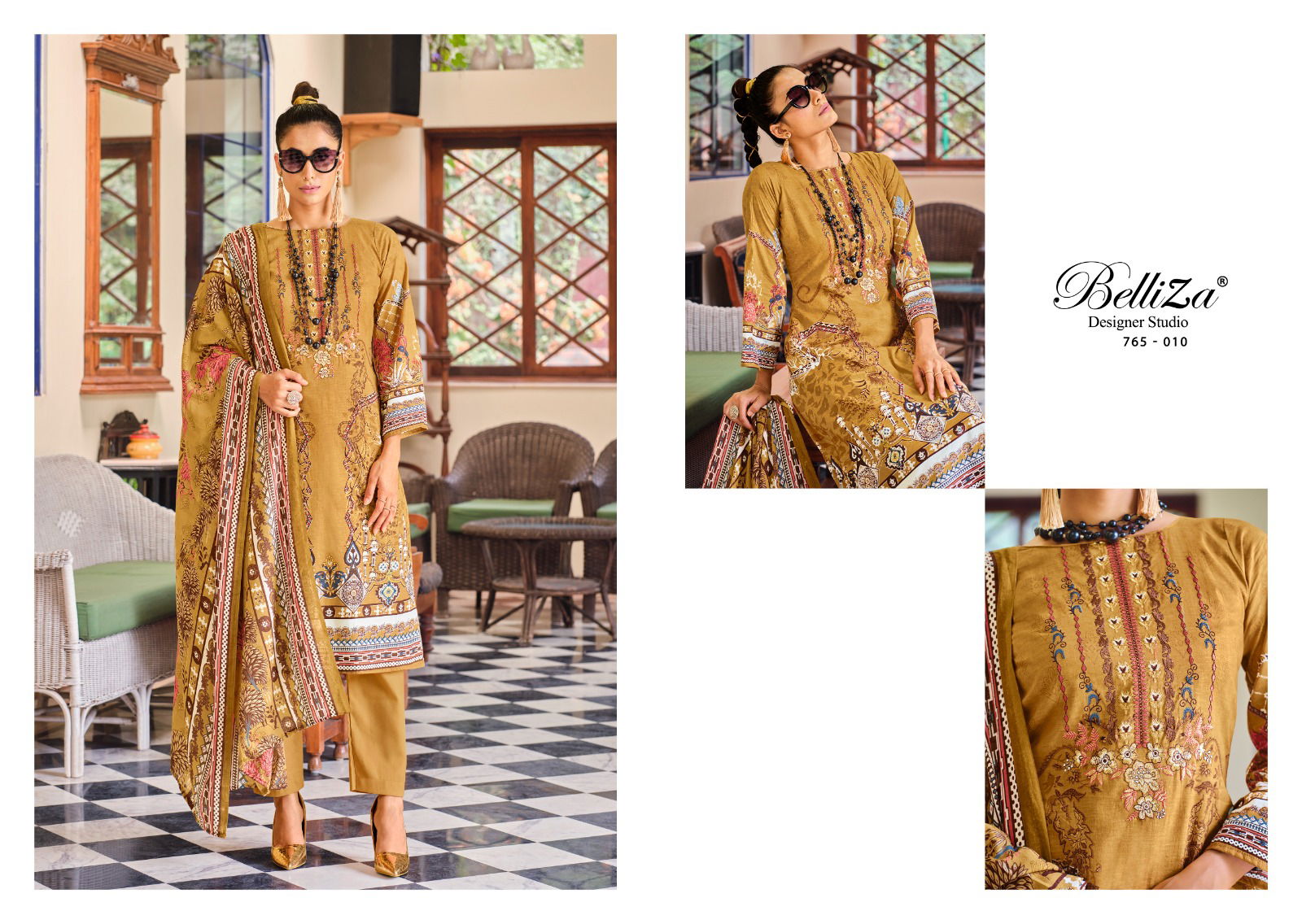 Belliza Naira Vol 2 Wholesale Pakistani Dress Material Catalog